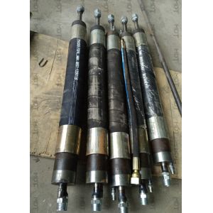 black HQ Inflatable Single Packer Double Packer For Borehole