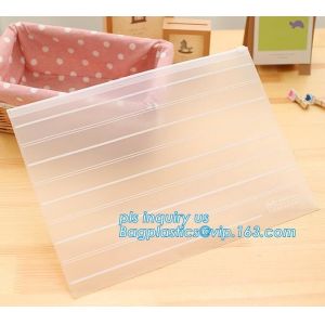 Document File Packaging Biodegradable Slider Packaging, Coex Bags, Translucent