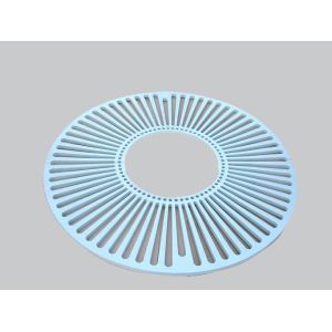 Round Cast Iron Counterweight Rust Proof Driveway Drains And Grates