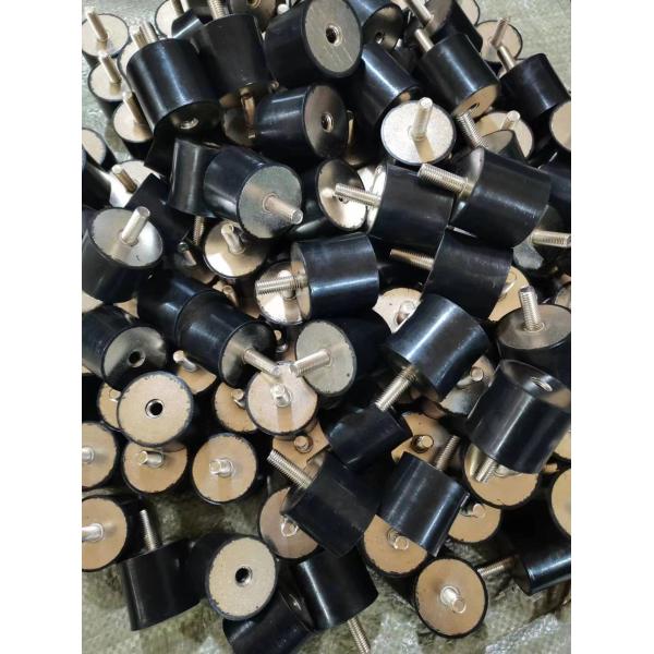 CylindricalRubber Shock Absorber Low Maintenance Wide Temperature Range Load