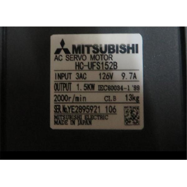 Buy HC-UFS152 High Speed Rotary Servo Motor , RPM Small Servo Motor 200-230VAC at wholesale prices