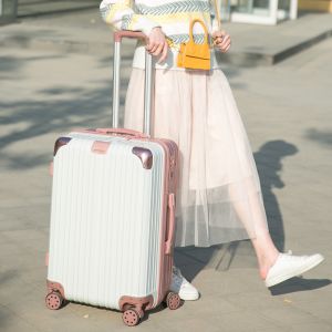 901 Korean version pull rod Abs luggage
