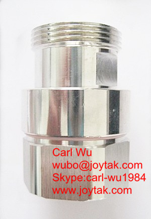 DIN 7/16 connector female jack for 7/8" coaxial cable chinese manufacturer high quality PIM -155dBc all brass