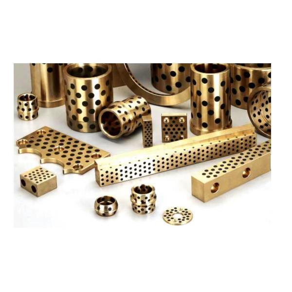 Self Lubricating Flanged Sleeve Bearings OEM 0.05mm Brass