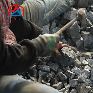 Ferro Silicon 75 Alloy Lumps High Purity For Steelmaking Industry Deoxidizer