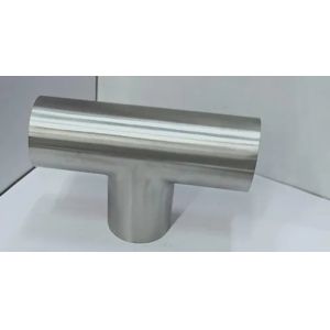 China Sanitary 30mm Stainless Steel Pipe Tee 2500lbs Pressure on sale