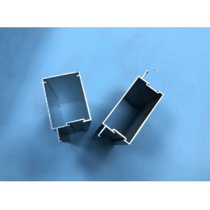 Powder Coated Aluminium Profiles , Aluminum Extruded Shapes R11W 60MM