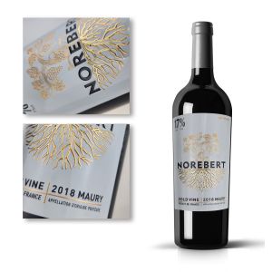 Professional Printing Wine Label Printing Alcohol Watermark Bottle Wine Label