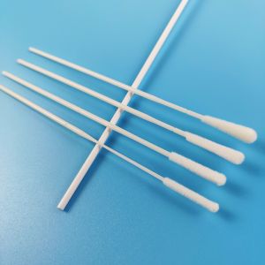 15cm Sample Collection Nylon Head Flocked Nasopharyngeal Swab