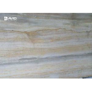 Yellow Marble MarbleNatural Stone Slabs With Wood Vein Parallel Pattern