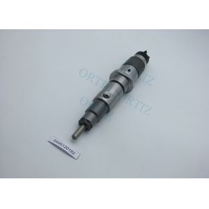 Black / Silver Color Vectra C Diesel Injectors Steel Material 0445120182