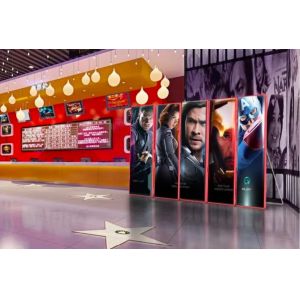 Wireless Control WIFI 4G Control Led Poster Display/P2.5 Standing Led Mirror