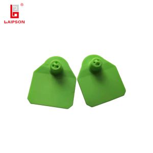 50mm Closed Head Tpu Plastic ISO Animal Ear Tag For Pig Sheep Farm