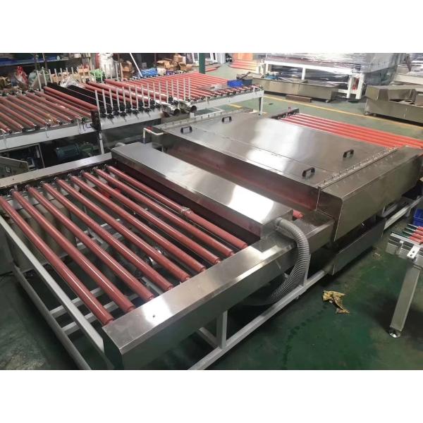 Buy Hot Drying 380*380mm 1600mm Horizontal Glass Washer at wholesale prices