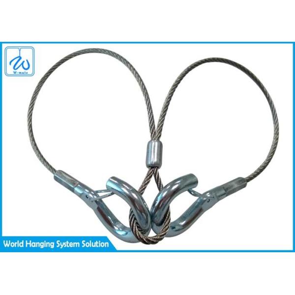 Buy High Tensile Galvanised Stranded Steel Wire Rope Sling Safety at wholesale prices