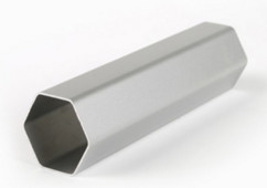 China Customized Anodized Extruded Alloy Profile With Powder Coated  / Wooden Grain on sale