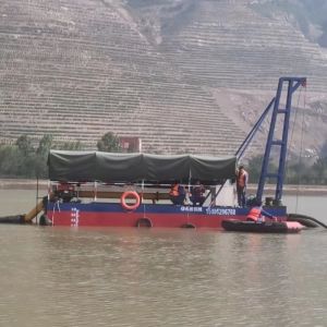 Diesel Power 300mm Jet Sand Suction Dredger With Gearbox