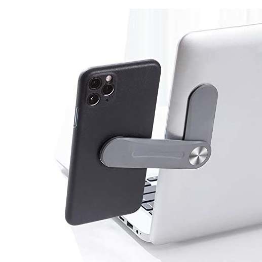 Buy Magnetic Multifunctional Phone Holder Adjustable laptop side mount clip at wholesale prices