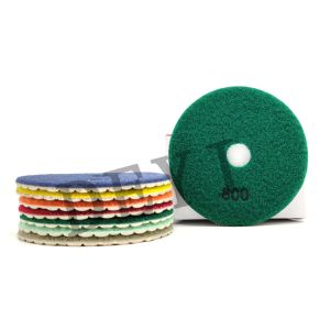 China 4 Inch Marble 200 Grit Diamond Polishing Pad For Stone Renewing on sale