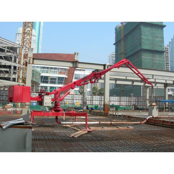 Buy Manual 13m 20Mpa Hydraulic Concrete Placing Boom 360 Degree Slewed at wholesale prices