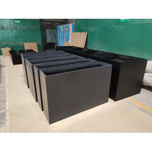 Large Stock Fiberglass Plant Pot Fiberglass Flower Planters Matte Glossy