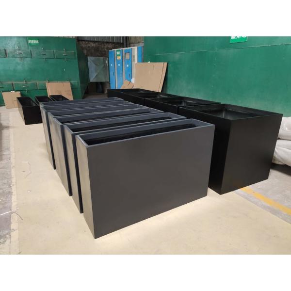 Large Stock Fiberglass Plant Pot Fiberglass Flower Planters Matte Glossy Finished