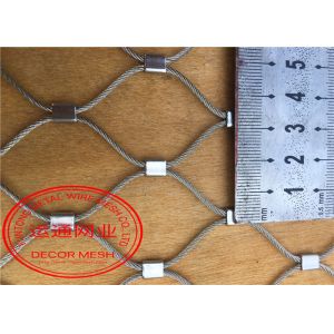Lightweight Stainless Steel X Tend Cable Mesh Fall Protection Environment