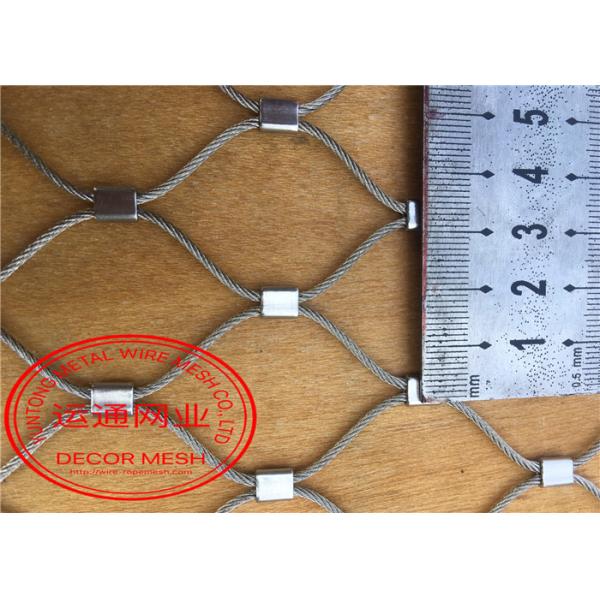 Lightweight Stainless Steel X Tend Cable Mesh Fall Protection Environment
