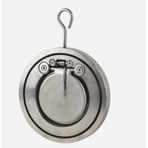 Stainless Carbon Steel SS304 SS316wcb EPDM NBR Viton Seal Single leaf thin disc