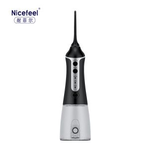 Quality Black 5W Nicefeel Water Flosser 1400mAh Battery Super Long Endurance for sale
