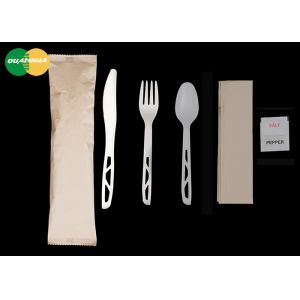 OEM ODM Eco Friendly Disposable Cutlery Kit Biodegradable Compostable