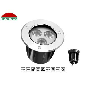 Pure White 24V Underwater Pool Light Fixture 316L Stainless Steel Shinning Angle