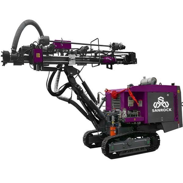 Integrated DTH Drilling Rig Mining Equipment Blast Hole 30m Depth Crawler Hydraulic Drilling Machine