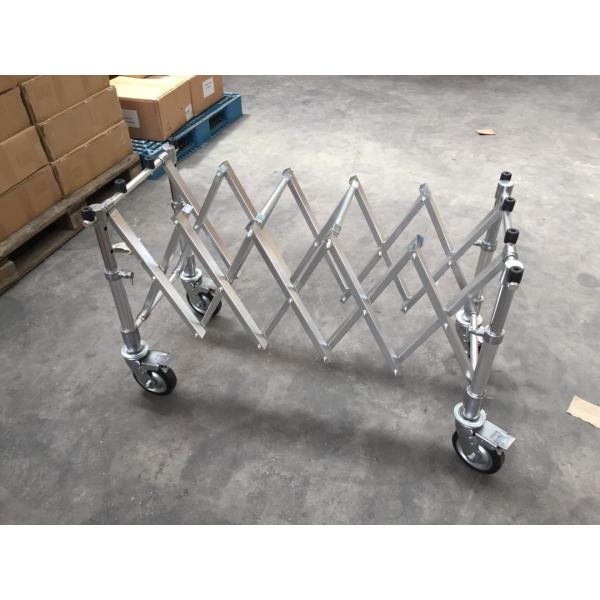 XH-5 Aluminum Alloy Coffin Trolley Funeral Equipment 450 Kg Lift Weight