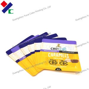 China Metallic Foil Aluminum Snack Sachet Packaging Pouches Dried Fruit on sale