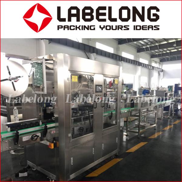 22KW Automatic Labeling Machine 304 Stainless Steel PVC Shrink Label