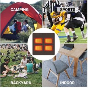 Mydays Outdoor USB/Type-C Powered Heated Sleeping Bag Heater Mat Large Size