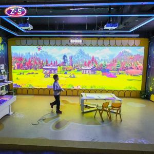 Social Interaction Immersive Drawing Alive Interactive Wall Games Group Play