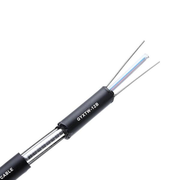 Buy MDPE Jacket Outdoor Aerial Fiber Optic Cable 8.0mm Diameter at wholesale prices