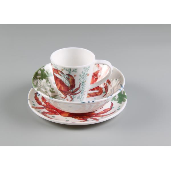 Buy Low Thermal Conductivity Kids Melamine Tableware Microwave Safe at wholesale prices