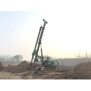 Rotary Bored Piling Rig Machine for Ground Engineering 1 m Max drilling diameter