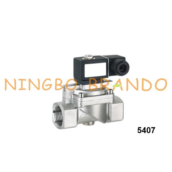 Type 5407 Oil Burner Stainless Steel Solenoid Valve 1/4'' 3/8'' 1/2'' 3/4'' 1'' 2'' 230V 24V