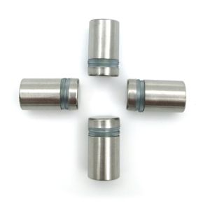 Quality Satin Drawing Standoff Screws Stainless Steel Edge Grip Sign Holder Glass Standoff for sale