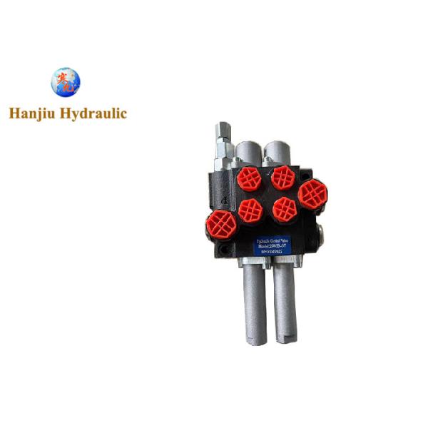 Hydraulic Control Valves 40 Liters Directional Manual Valves Monoblock Valves