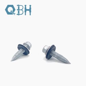 Double Thread Self-Drilling Tapping Screw Bi-Metal Thin Sheet Fasteners