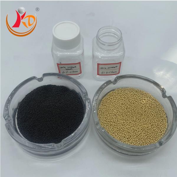 Kingda Ceramic Wear resistant Black Ceria Zirconia alumina ceramic grinding