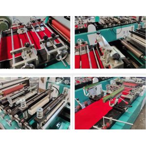 Center Seal 3 side seal Pouch bag making machine