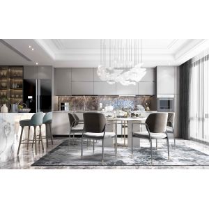 Customized Modular Household Indoor With Multiple Kitchen Cabinet Furniture