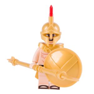 Castle kingdom action soldiers with weapon building block Rome Spartacus