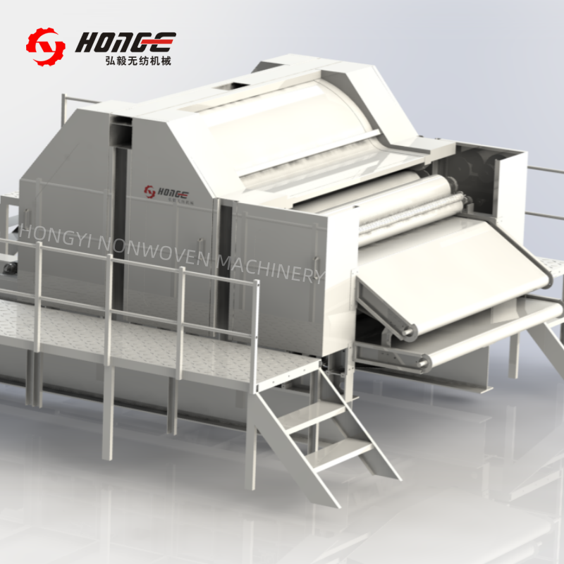 1.5m Single Cylinder Fiber Carding Machine For Wool